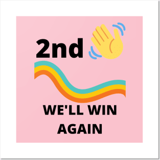 Second Wave We'll Win Again Posters and Art